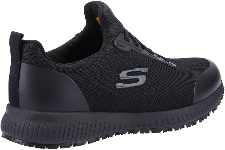 Skechers Workwear Squad Sr Wide Black Womens Shoes
