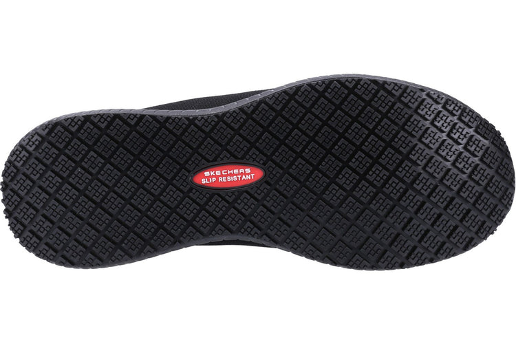 Skechers Workwear Squad Sr Wide Black Womens Shoes
