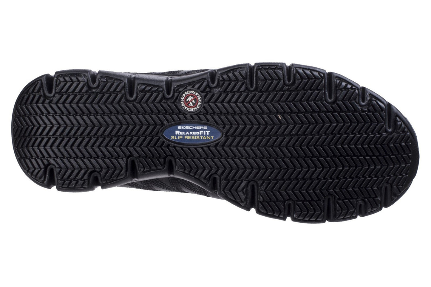 Skechers Workwear Sure Track Erath Black Womens Shoes