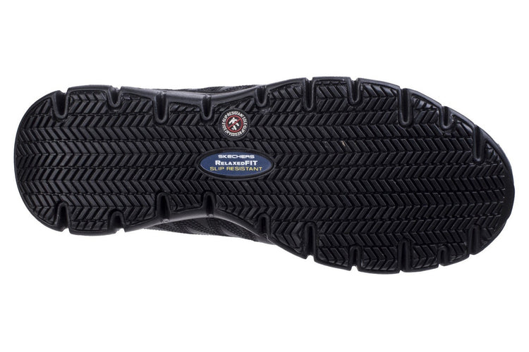 Skechers Workwear Sure Track Erath Black Womens Shoes