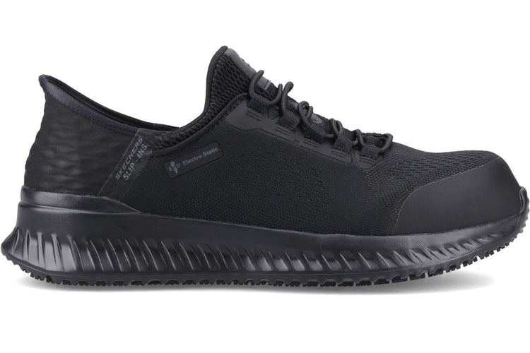 Skechers Workwear Tilido Fletchit CT Black Mens Trainers