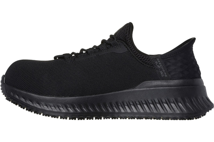 Skechers Workwear Tilido Ombray Black Womens Shoes