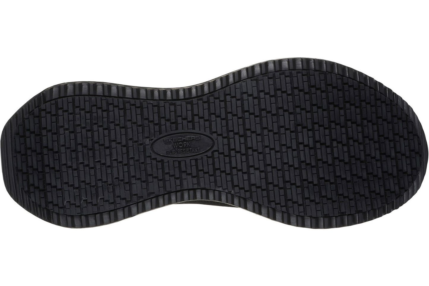 Skechers Workwear Tilido Ombray Black Womens Shoes