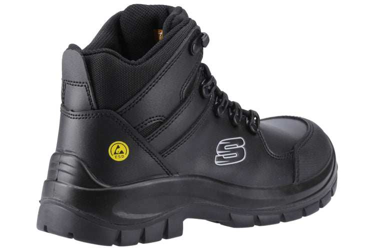 Skechers Workwear Trophus Kilram Black Mens Boots