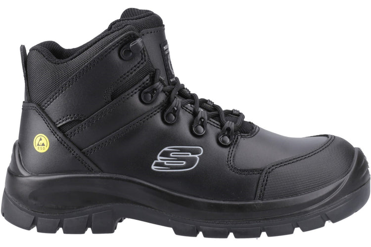 Skechers Workwear Trophus Kilram Black Mens Boots