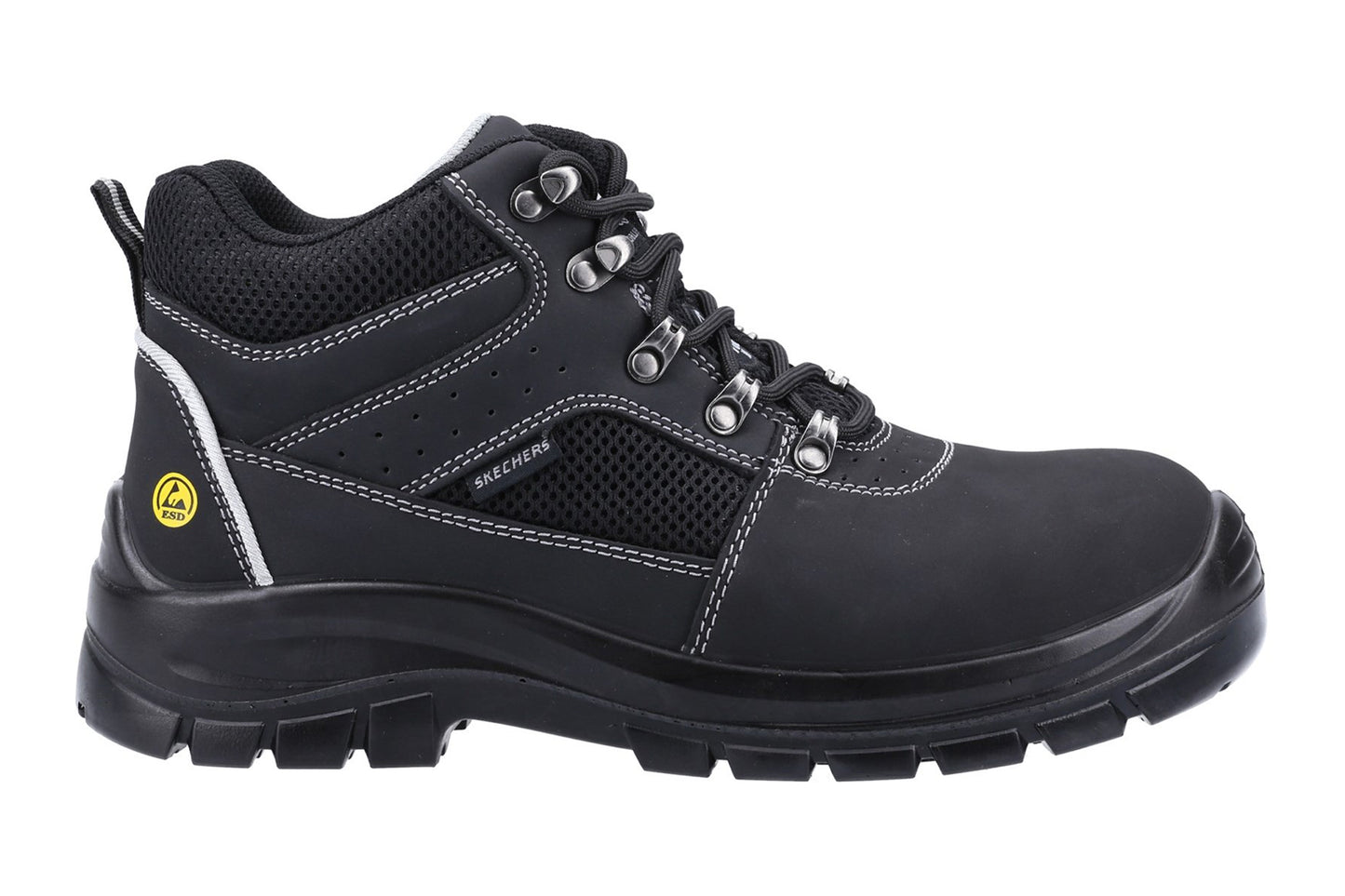 Skechers Workwear Trophus Letic Black Mens Boots