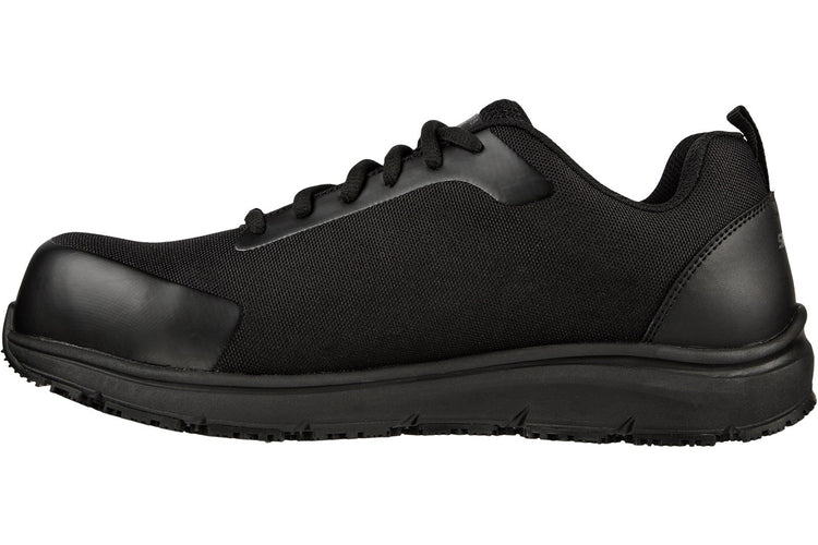 Skechers Workwear Ulmus ST Safety Toe Black Mens Trainers