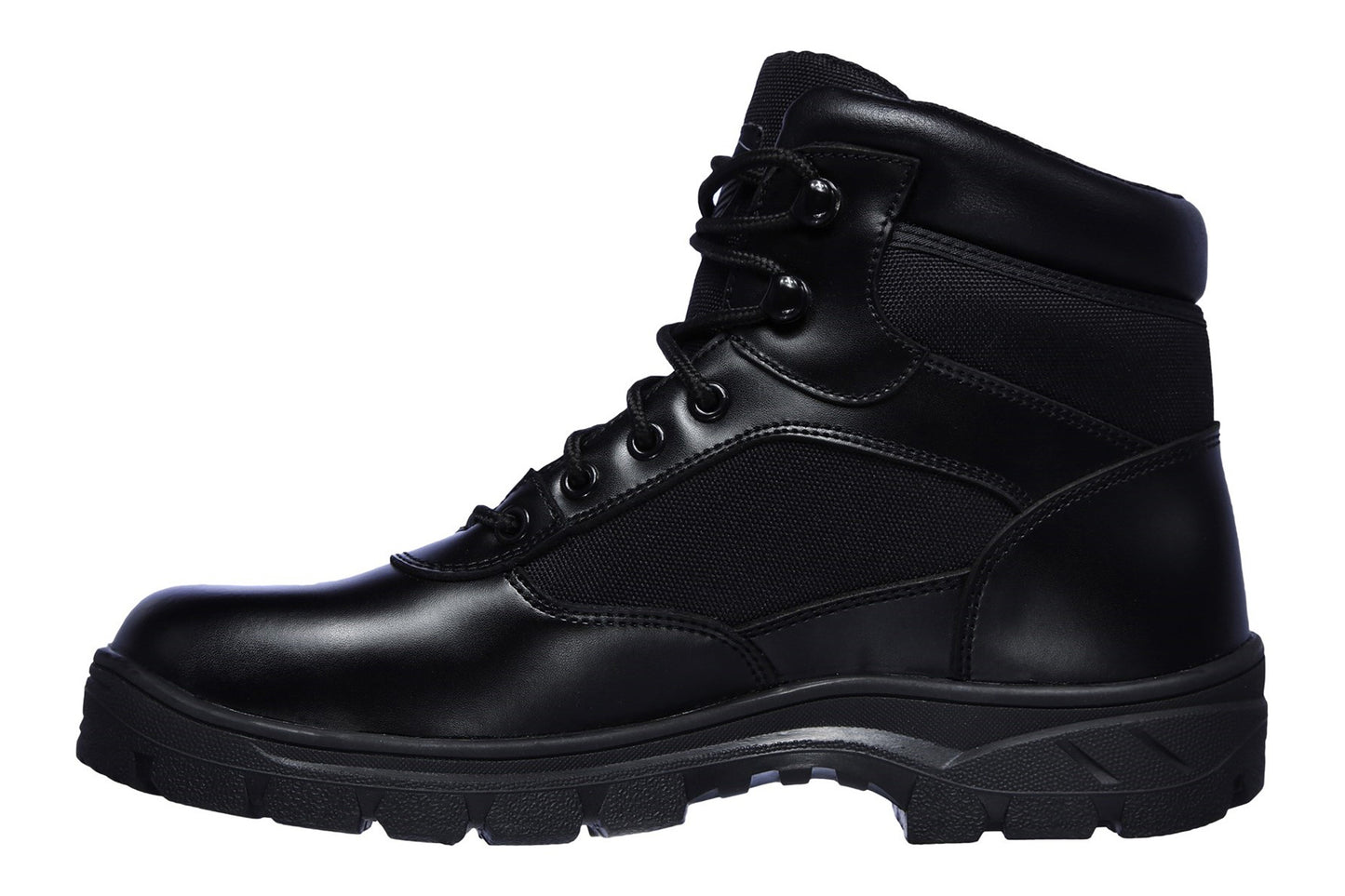 Skechers Workwear Wascana Benen WP Tactical Black Mens Shoes