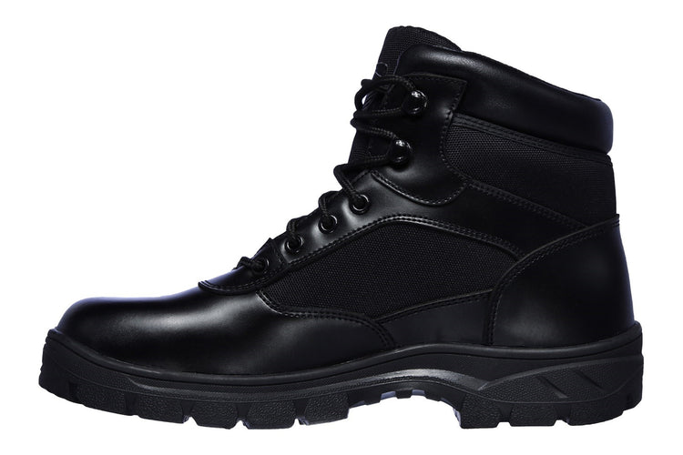 Skechers Workwear Wascana Benen WP Tactical Black Mens Shoes