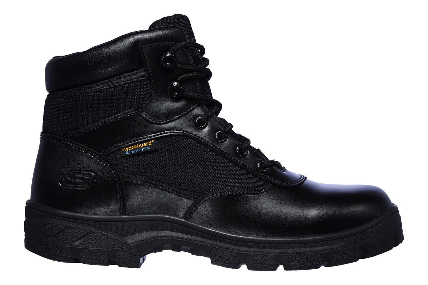 Skechers Workwear Wascana Benen WP Tactical Black Mens Shoes