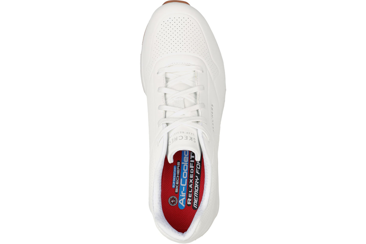Skechers Workwear Work Relaxed Fit: Uno SR White Womens Shoes
