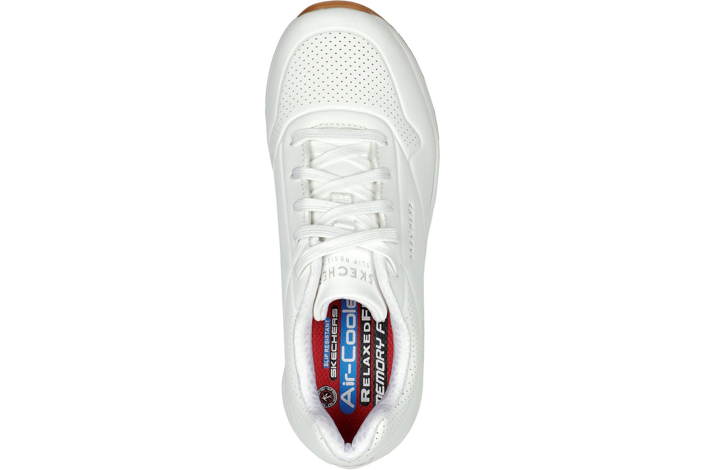 Skechers Workwear Work Relaxed Fit: Uno SR White Mens Shoes