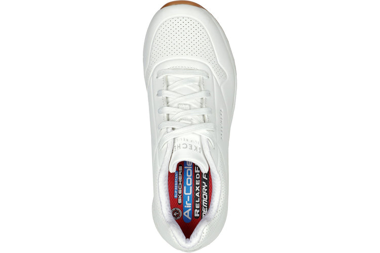 Skechers Workwear Work Relaxed Fit: Uno SR White Mens Shoes