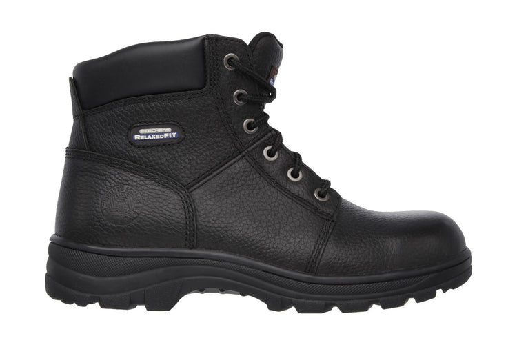 Skechers Workwear Workshire Black Mens Boots