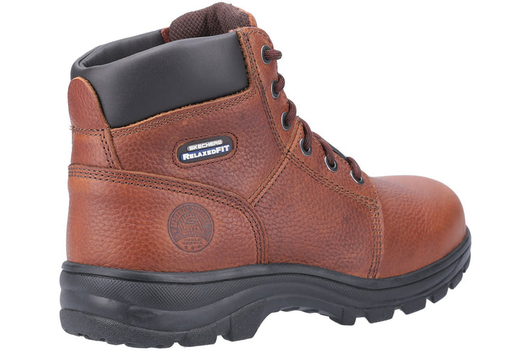 Skechers Workwear Workshire Brown Mens Boots