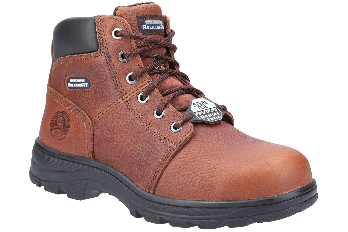 Skechers Workwear Workshire Brown Mens Boots