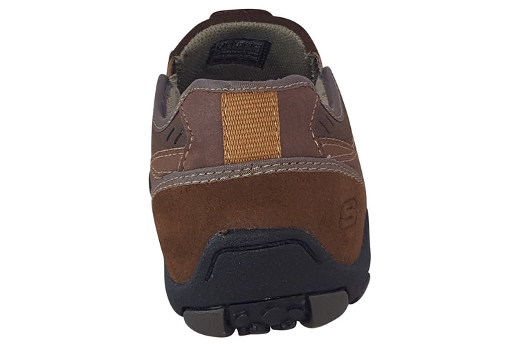 Skechers Zinroy 64275 Tan Mens Shoes
