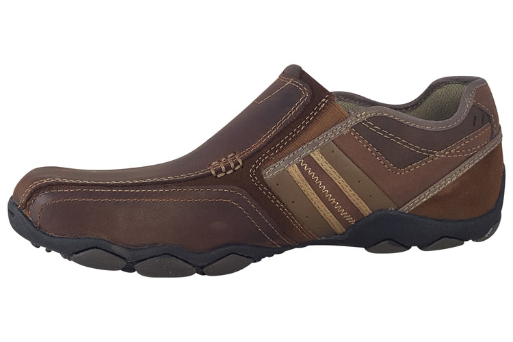 Skechers Zinroy 64275 Tan Mens Shoes