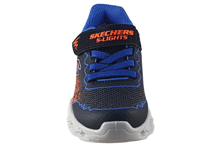 Skechers Zorento Inf 400603N Black/Blue/Orange Boys Sports