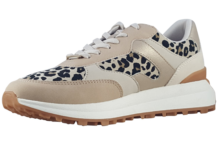S.Oliver Comber 23660-43 Leopard Combi Womens Fashion Trainers