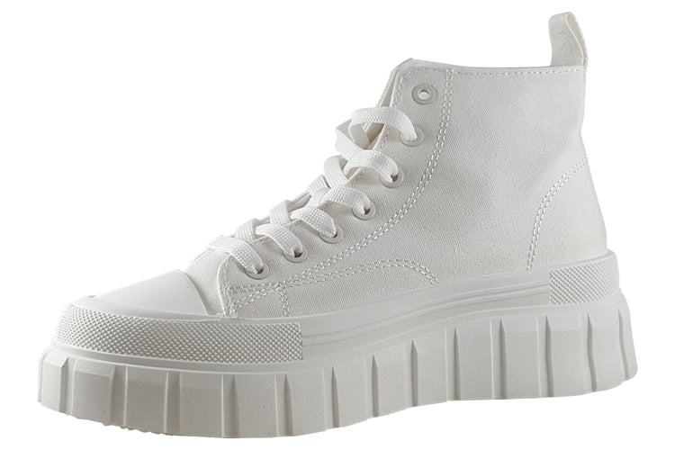 S.Oliver Cool Kid 25200-42 White Womens Boots
