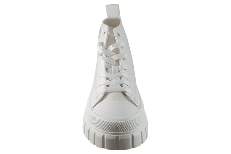 S.Oliver Cool Kid 25200-42 White Womens Boots