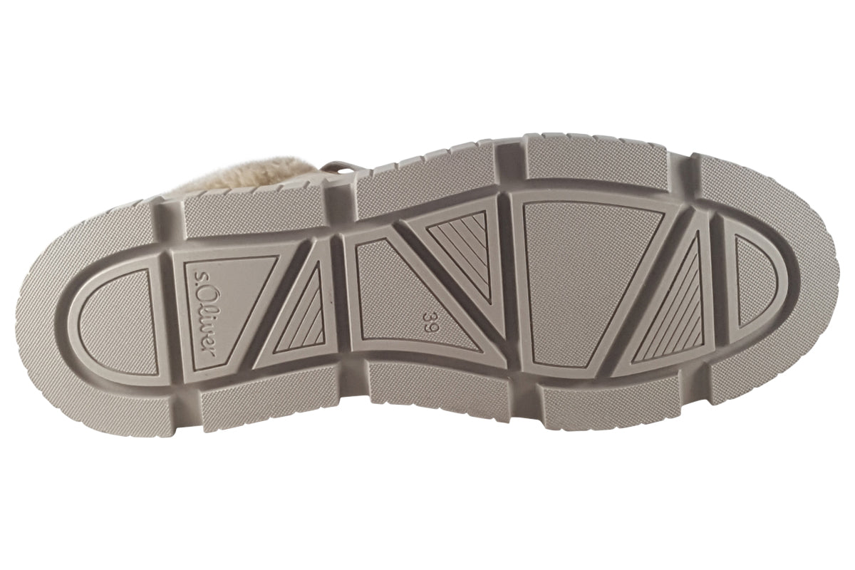 soliver daphne nut comb womens boots sole