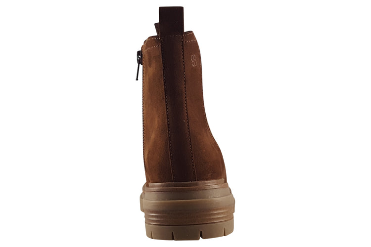S.Oliver Deli 25435-41 Cognac Womens Boots