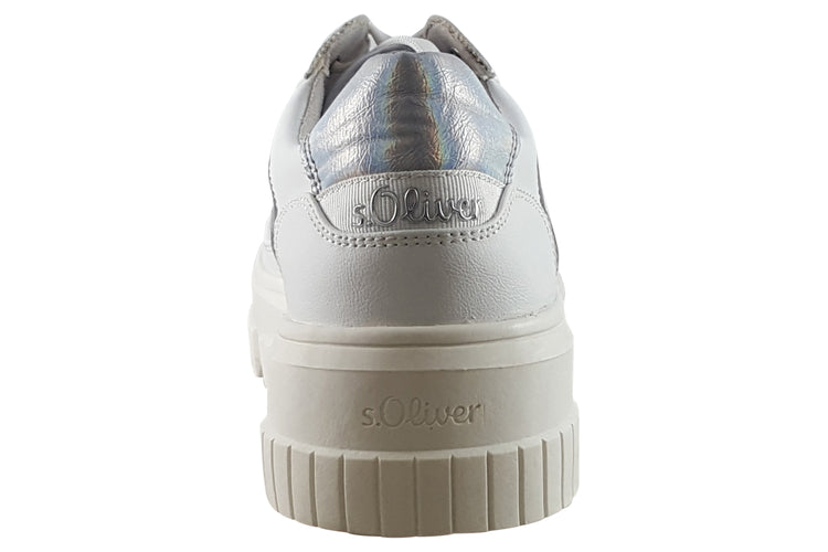 S.Oliver Lolly 23638-42 White Womens Fashion Trainers