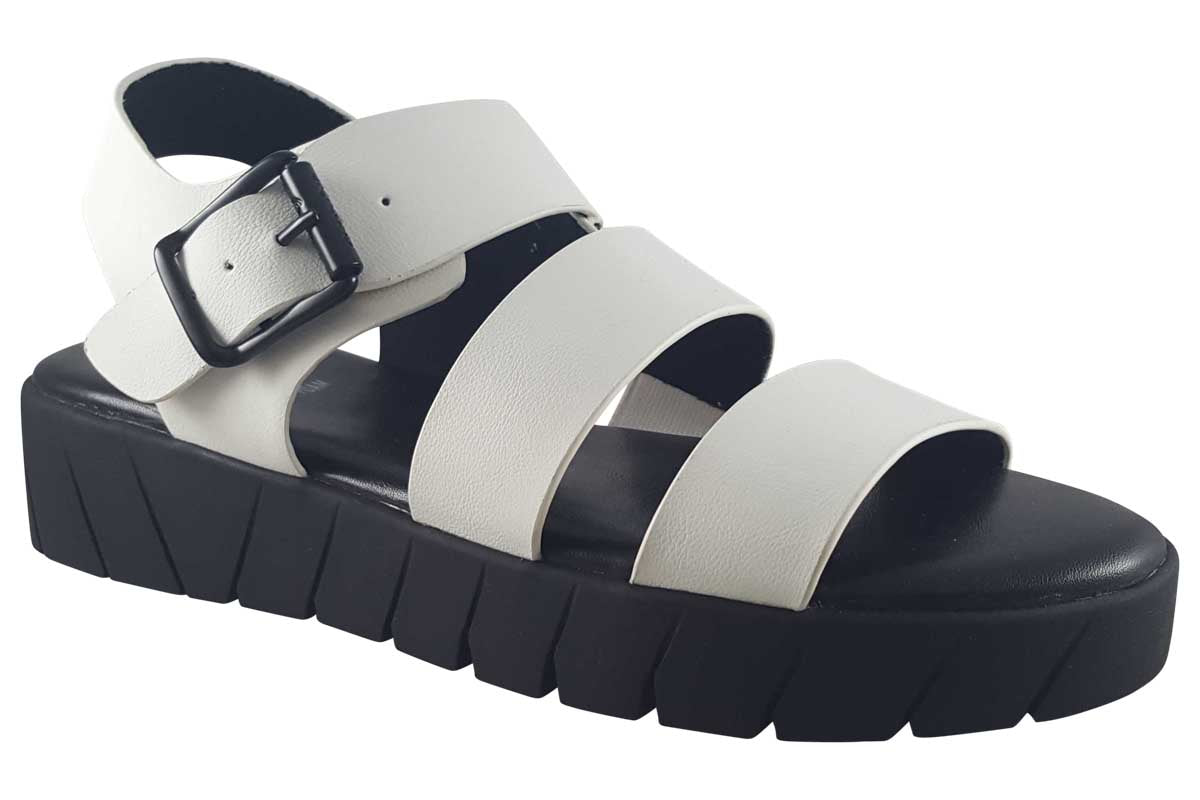 soliver martisha 28710 42 white womens sandals right