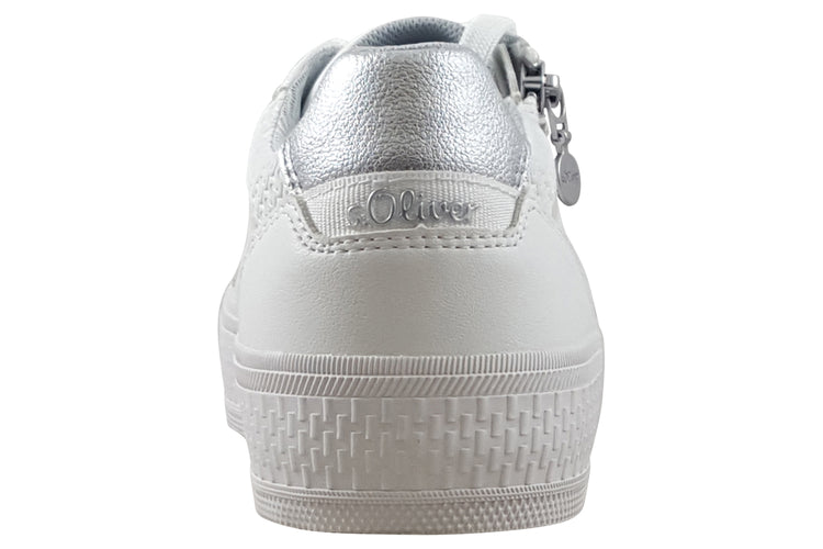S.Oliver Milo 23600-42  White Womens Fashion Trainers