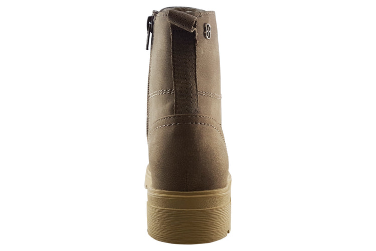 S.Oliver Neighbour 25260-29 Taupe Womens Boots