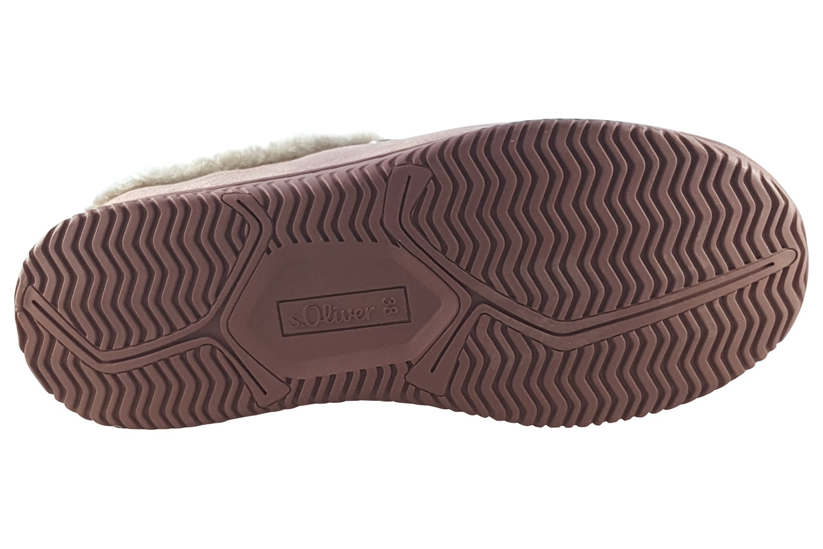 soliver night time old rose womens sandals sole