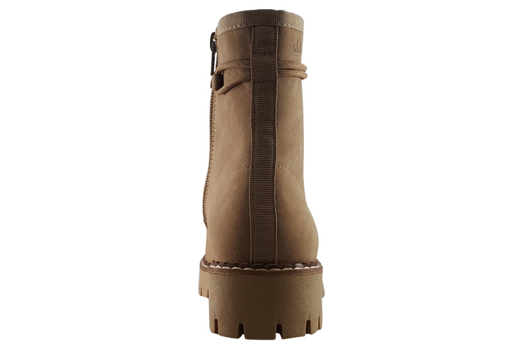 S.Oliver Paula 25213-41 Nut Womens Boots