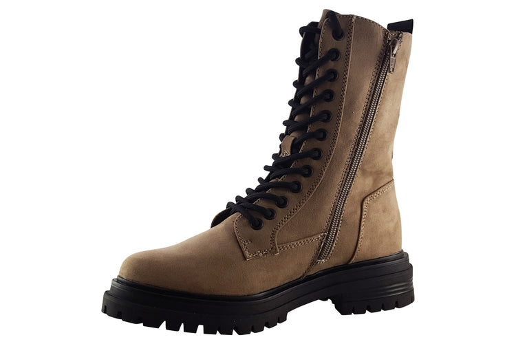 S.Oliver Polly-Anne 25293-29 Taupe Womens Boots