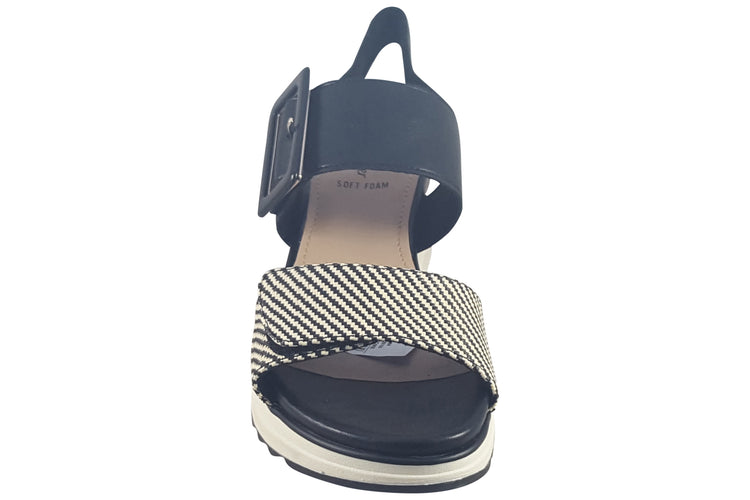 S.Oliver Sally 28705-44 Black Combi Womens Sandals