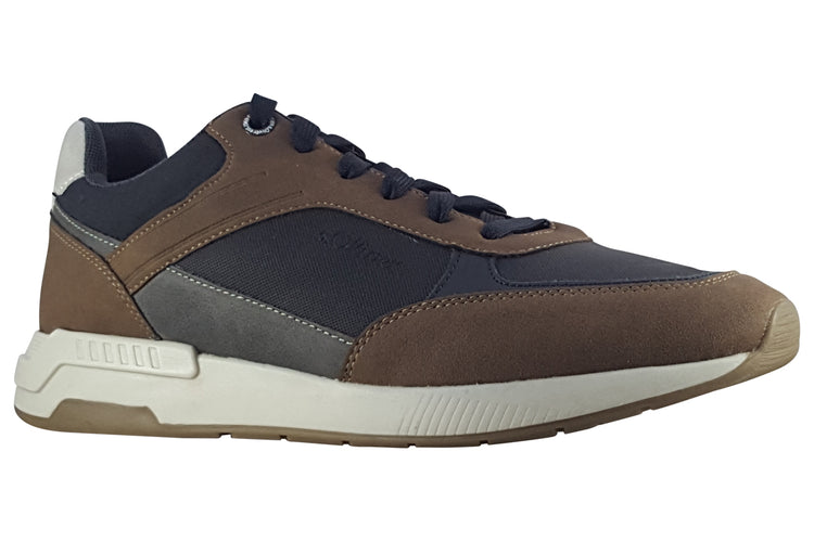 S.Oliver Sebb 13603-42 Brown Combi Mens Shoes