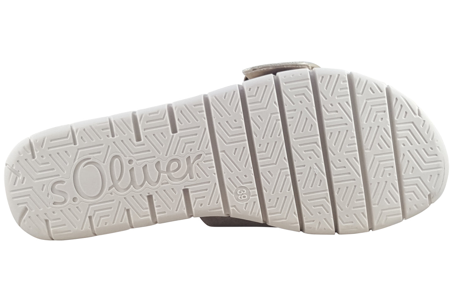 soliver summer 27210 44 champagne womens sandals sole