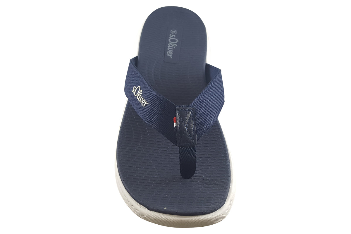 soliver talula 27106 42 navy womens sandals top