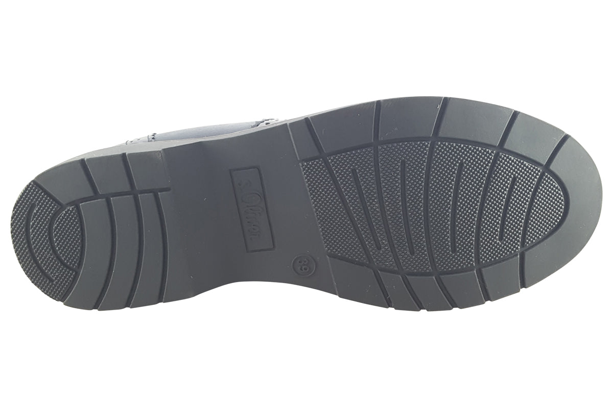 soliver wilson 4 25444 43 navy combi womens boots sole