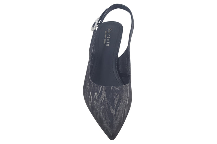 Sorento Arniston House Black Sparkle Womens Shoes