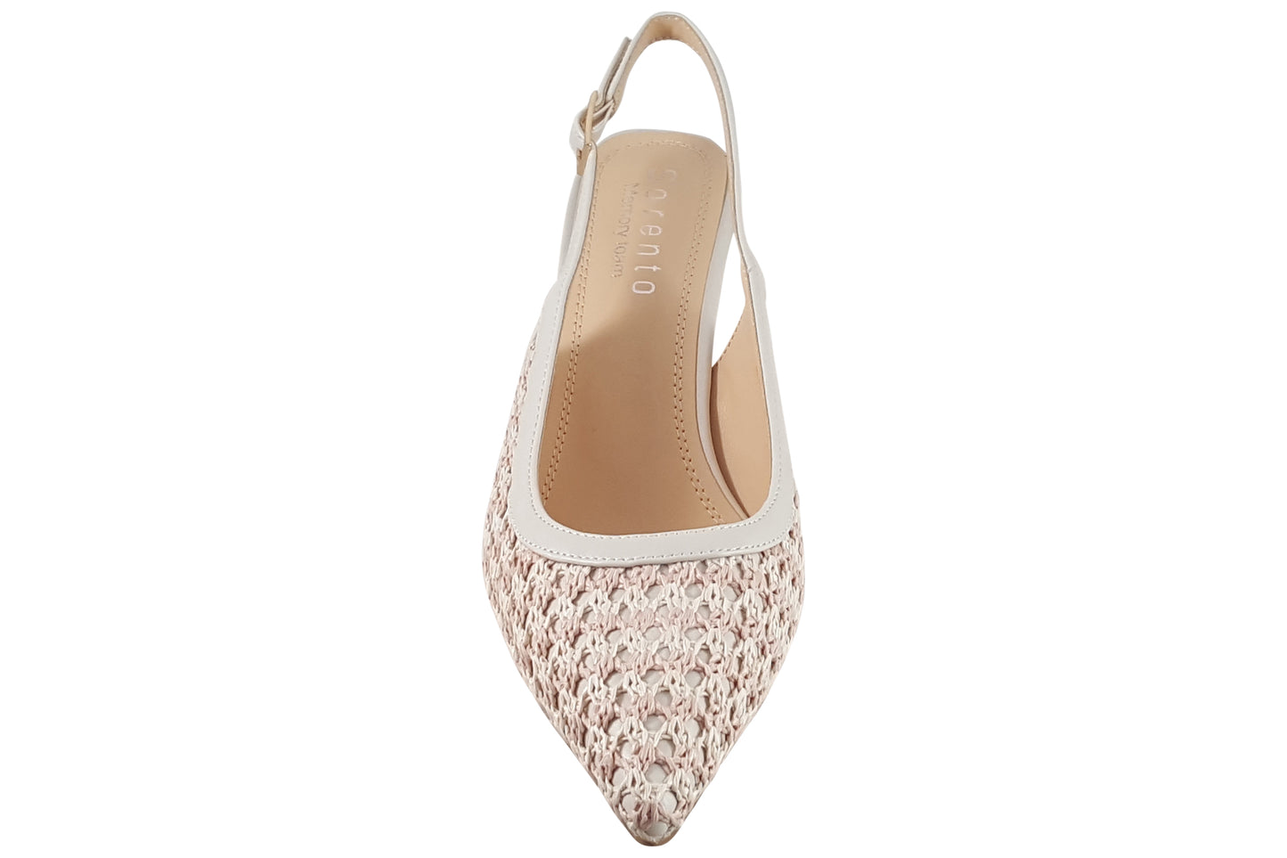 Sorento Blissful Hill Cream Net Womens Shoes
