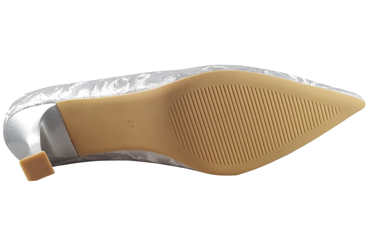 Sorento Boris Silver Shimmer Womens Shoes