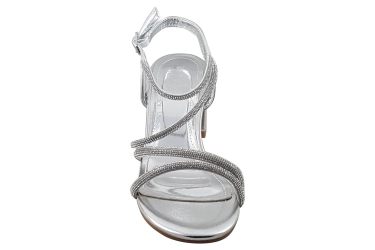 Sorento Gweedore Silver Womens Sandals