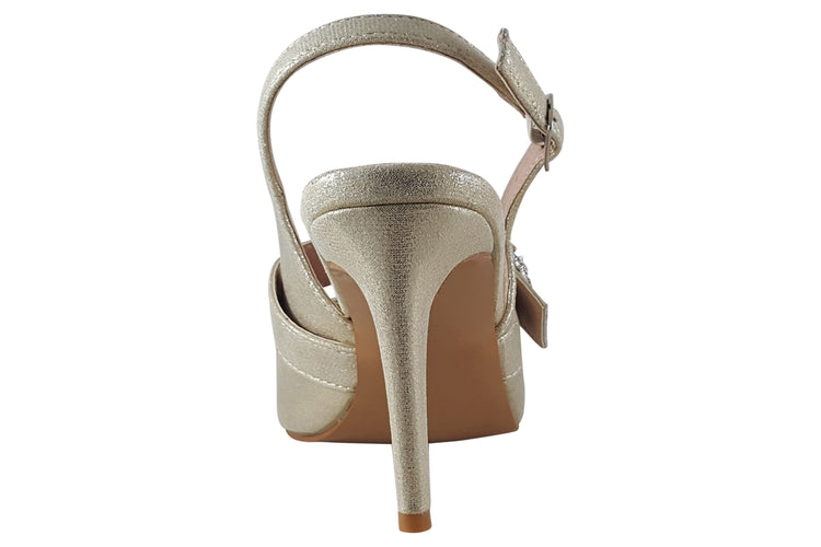 Sorento Heskin Gold Womens Shoes