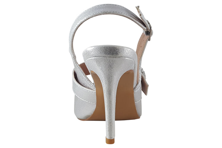 Sorento Heskin Silver Womens Shoes