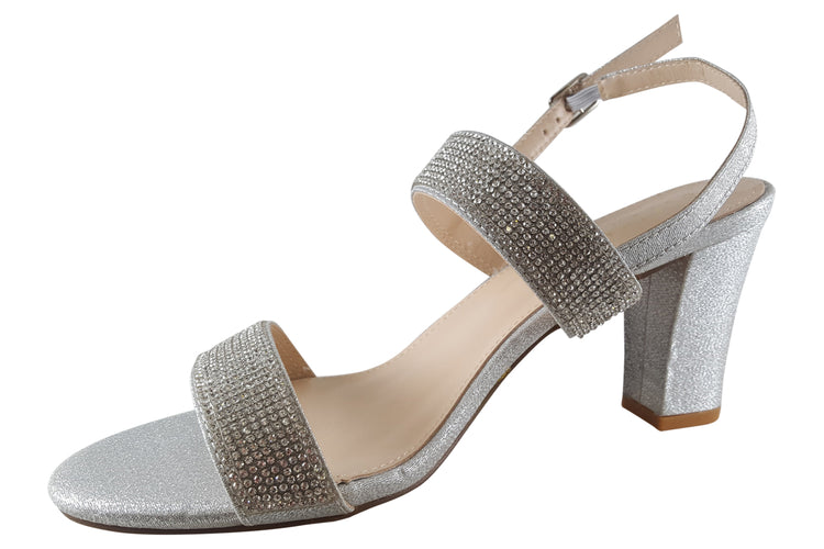 Sorento Millhouse Silver Womens Sandals