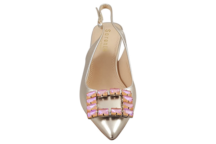 Sorento Shelbourne Gold Womens Shoes
