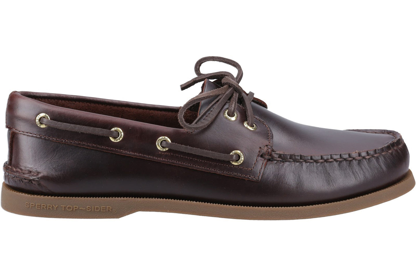 Sperry Authentic 2 Eye Boat Shoe Amaretto Mens Shoes