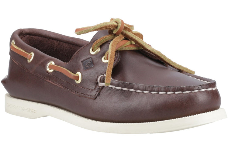 Sperry Authentic 2 Eye Boat Shoe Brown Mens Shoes